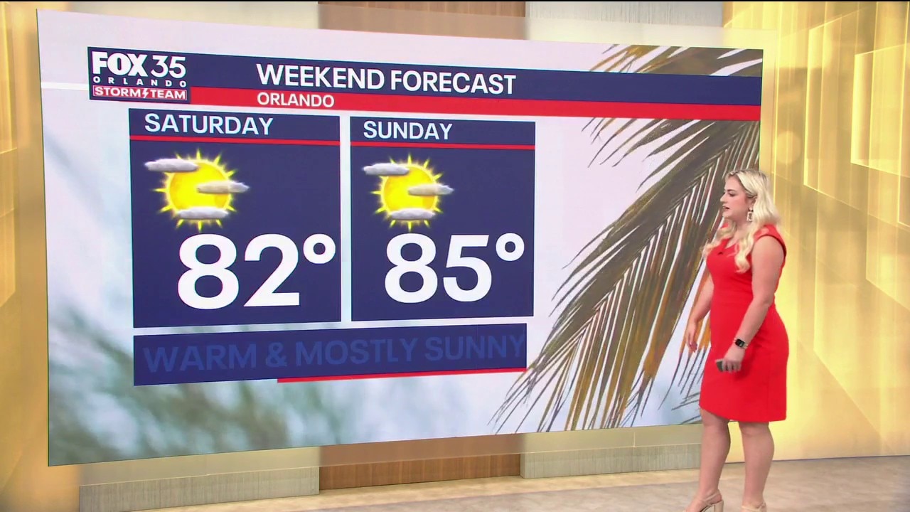 Orlando AM Weather Forecast: Warm weekend ahead