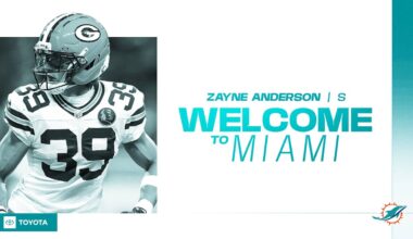 Dolphins sign Anderson