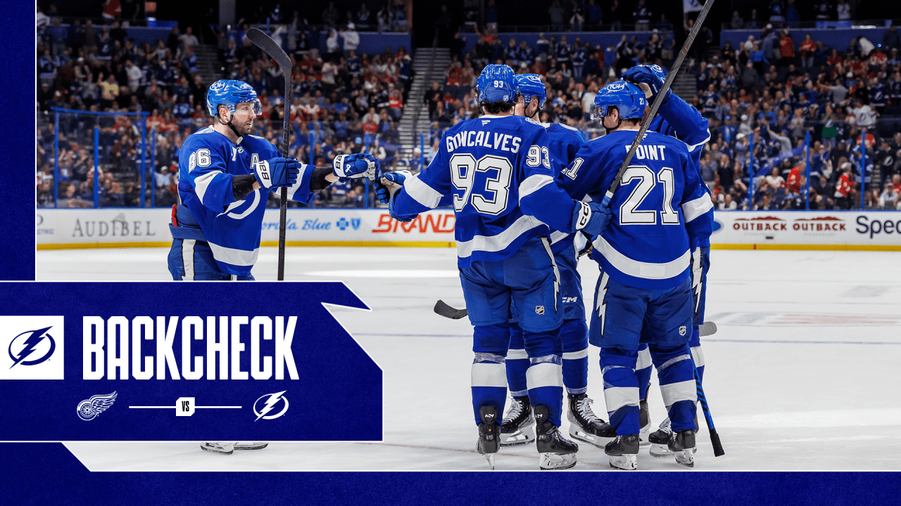 The Backcheck: Bolts offense finds pace to beat Detroit Thursday
