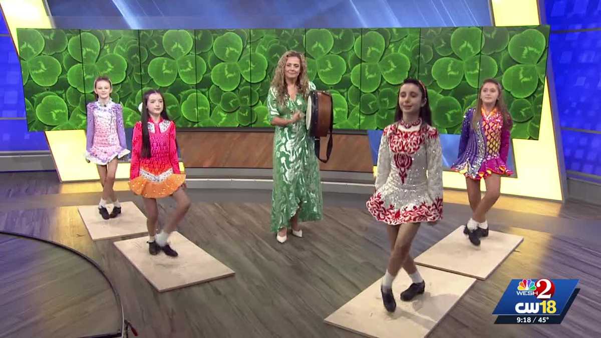 Central Florida Irish dance academy celebrates St. Patrick's Day with WESH 2
