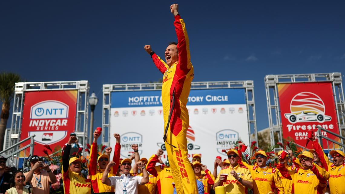 The Palou Show | Defending IndyCar champ wins season-opener in St. Petersburg