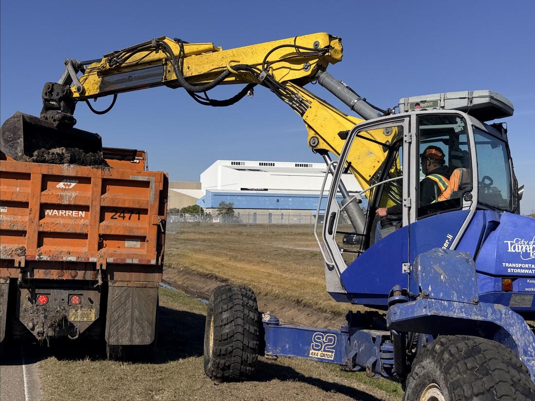 Clearing Tampa's Ditches Ahead of Storm Season