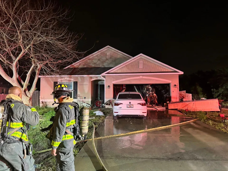 St. Lucie County Fire District crews and Port St. Lucie police officers went to the residential structure fire about 1:50 a.m. March 29, 2026, in the 3400 block of Southwest Ronald Street.