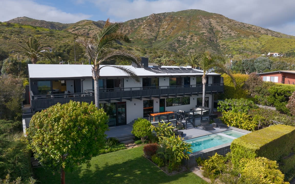 Orlando Bloom Malibu mansion exterior