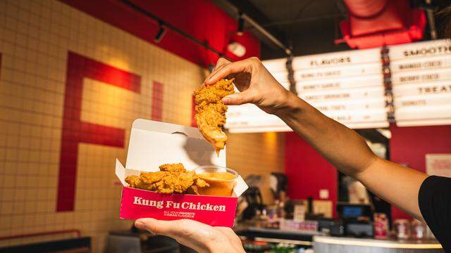 Chicken fingers at Kung Fu Chicken.