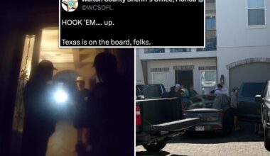 Florida cops put unruly college kids on spring break on blast