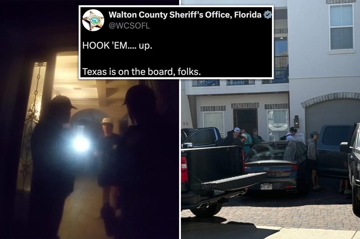 Florida cops put unruly college kids on spring break on blast