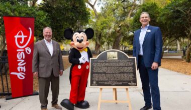 Orlando Honors Historic Walt Disney World "Florida Project" Announcement Site