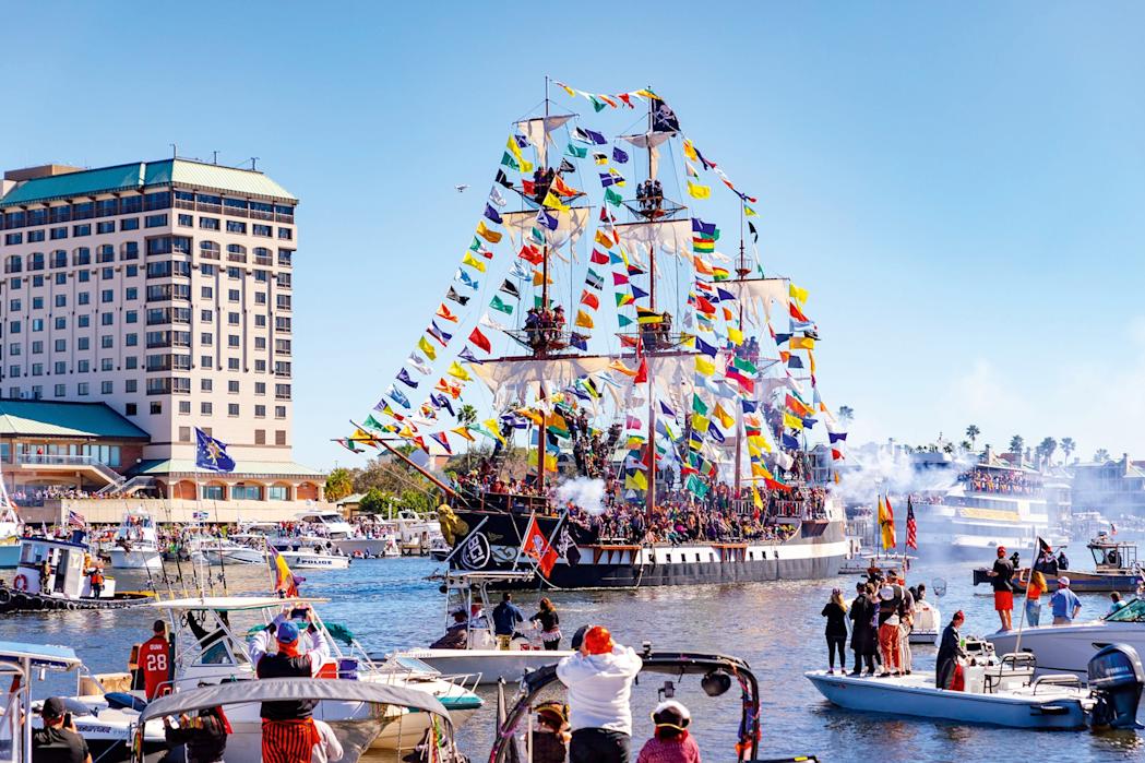 Gasparilla Pirate Fest in Tampa Bay is the area's biggest annual event.