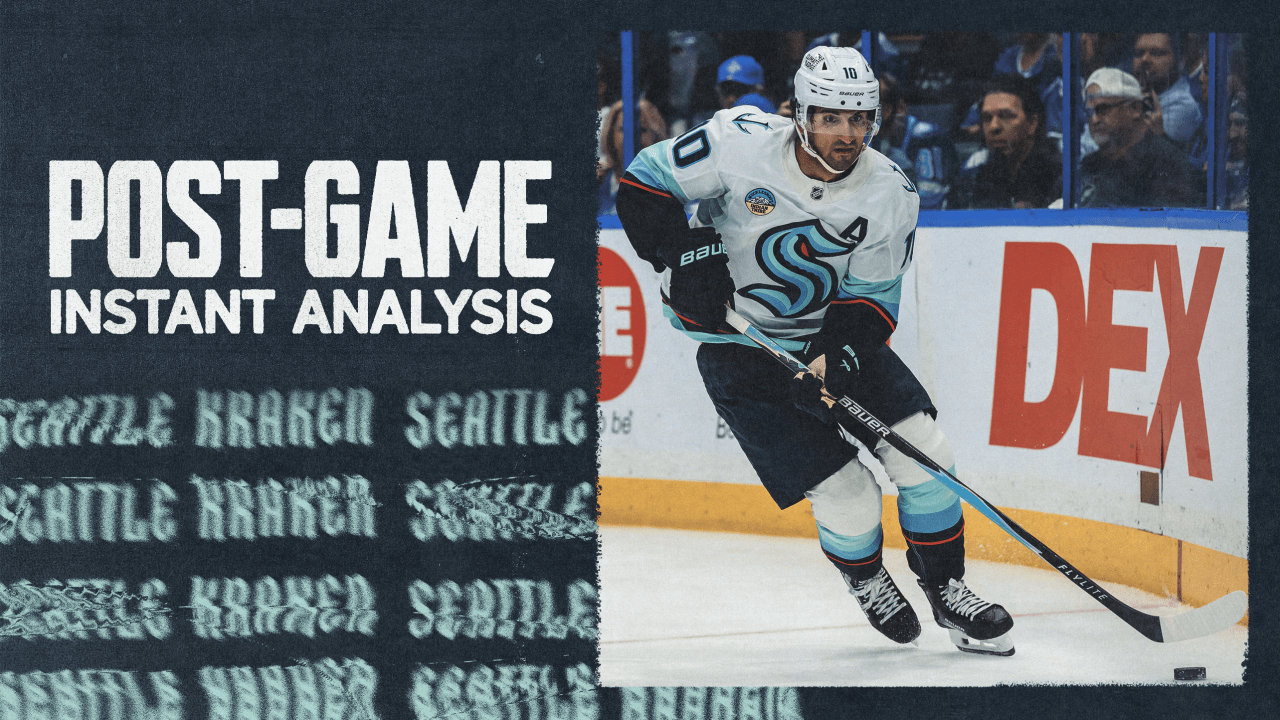 Post-Game Instant Analysis: Seattle at Tampa Bay