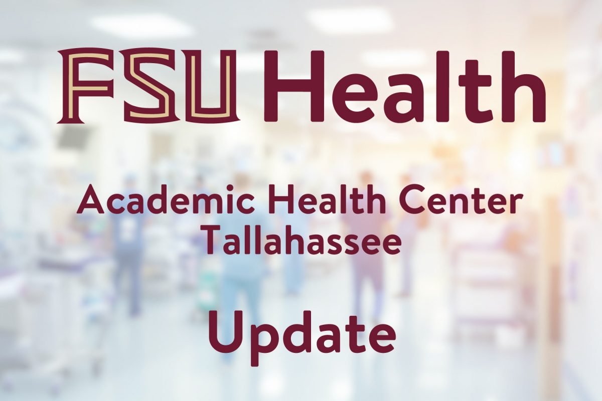 FSU Health Academic Center Tallahassee Update graphic
