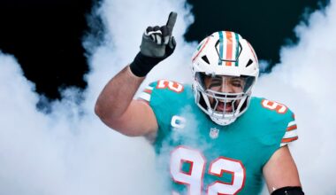 Miami Dolphins depth chart update on March 19, 2026