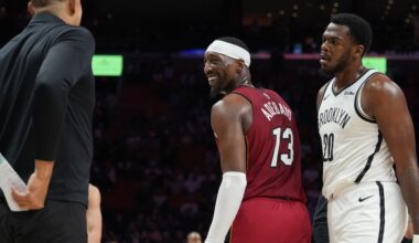 Nets drop 10th straight loss to Miami Heat, lose 126-110