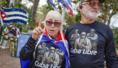Miami rally and aid convoy support Cuban people amid power shortages and political unrest