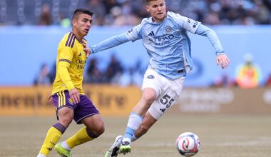 Parks scores twice in second half, New York City FC rolls Orlando City 5-0
