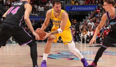 Lakers vs. Heat Final Score: Luka scores 60 as LA wins eighth straight