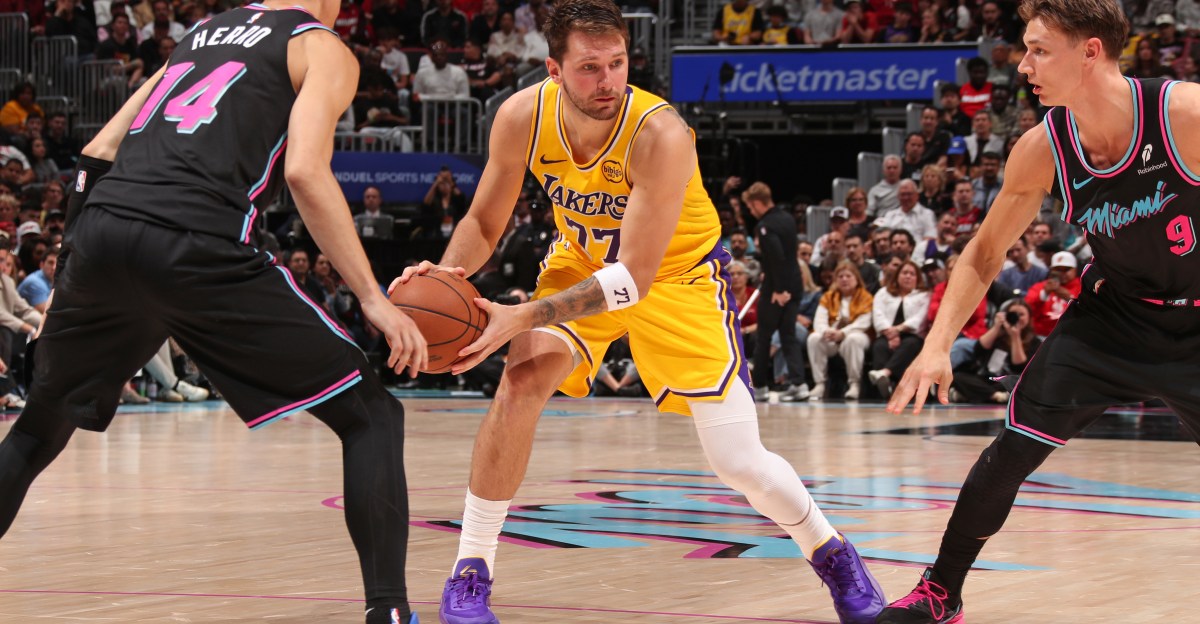 Lakers vs. Heat Final Score: Luka scores 60 as LA wins eighth straight