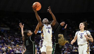 Johnson and Williams pace LSU past Jacksonville in opening round of March Madness