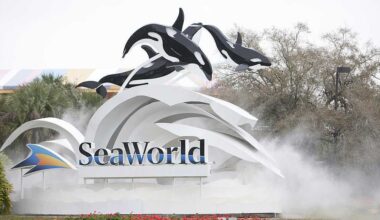 DOJ sues SeaWorld's parent company over ban on wheeled walkers