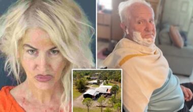 Florida woman admits to fatally stabbing elderly roommate, hiding his body under a tarp