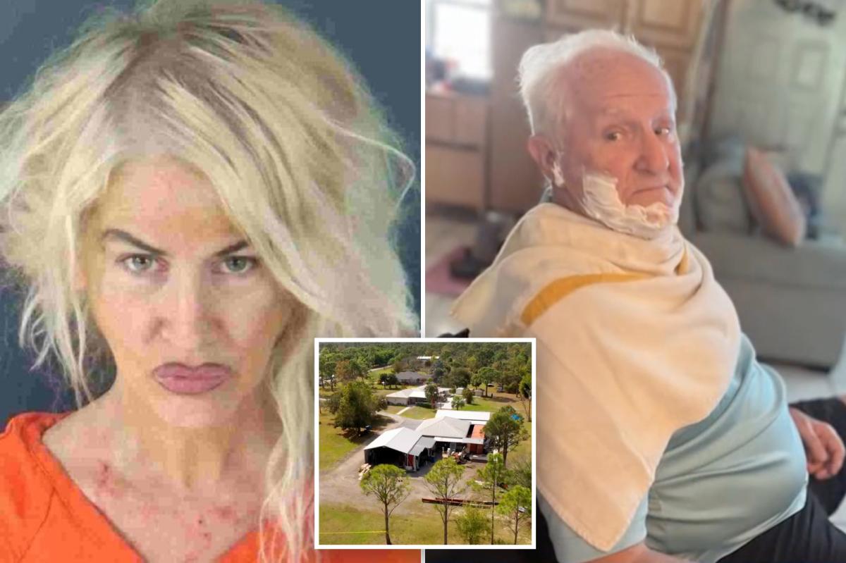 Florida woman admits to fatally stabbing elderly roommate, hiding his body under a tarp