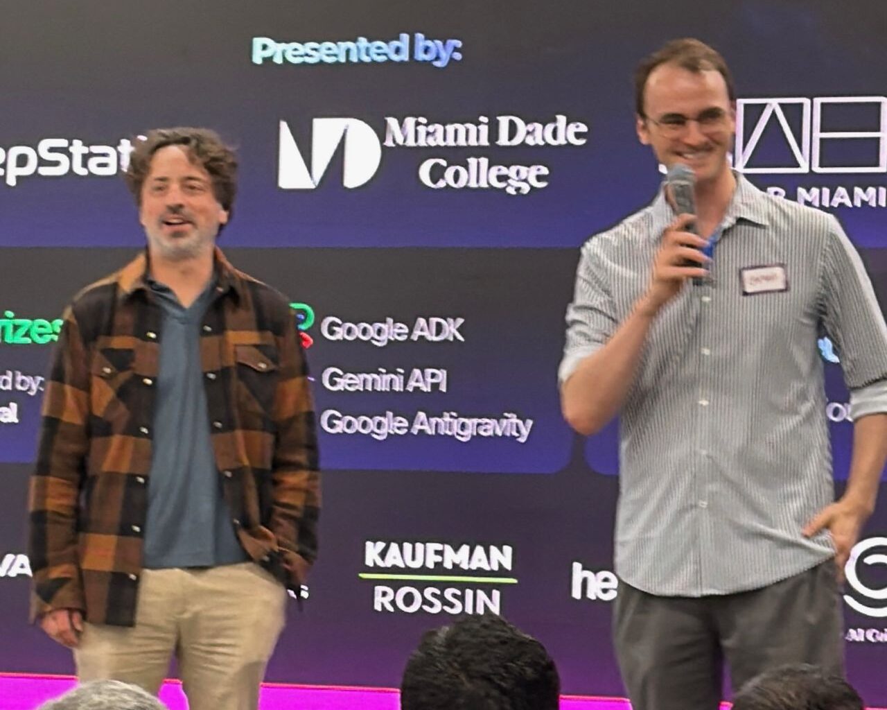 Sergey's surprise visit was a hackathon highlight: Let's keep building Miami!