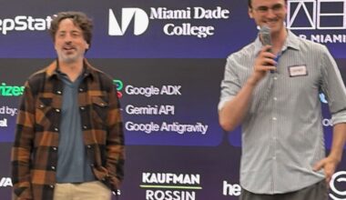 Sergey's surprise visit was a hackathon highlight: Let's keep building Miami!