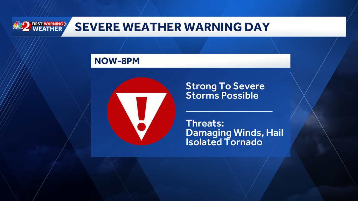Storms continue to move through Central Florida