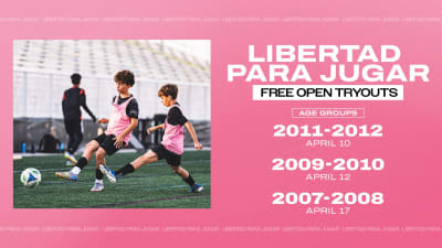 Inter Miami CF Academy to Host Second Edition of the Libertad Para Jugar Program: The Opportunity to Be Part of the Dream