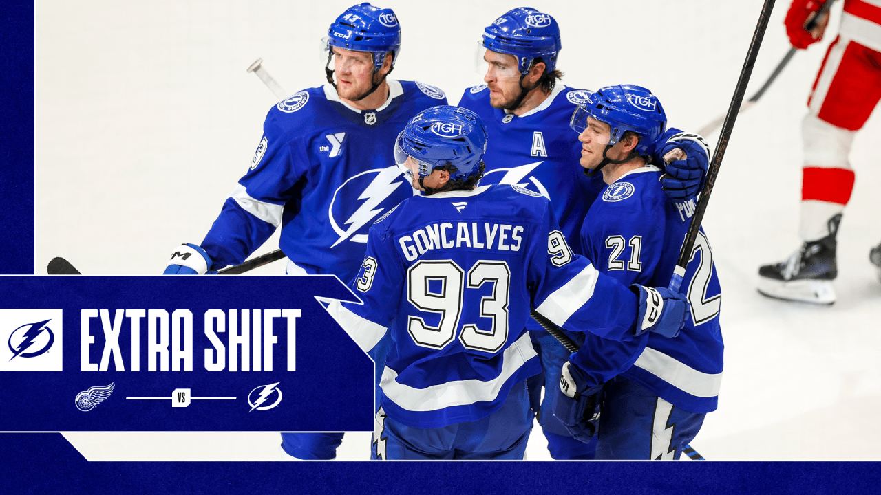 Mishkin's Extra Shift: Lightning 4, Red Wings 1