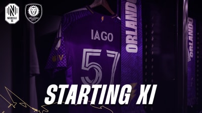 Orlando City Starting XI: A look at the Lions' starters and bench as they face Nashville SC on the road