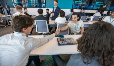 Students in the reliaquest program