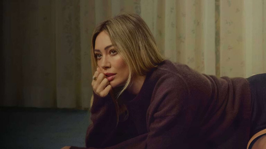 A singer posing for an album