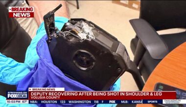 Body camera deflects bullet, saving Volusia County deputy