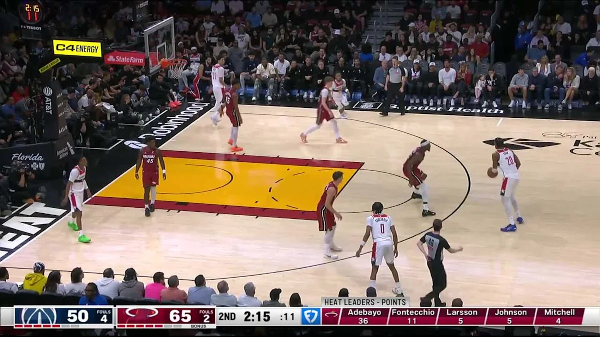 Miami Heat vs. Washington Wizards - Game Highlights