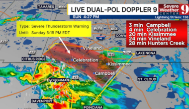 Severe storms impacting parts of Central Florida – WFTV