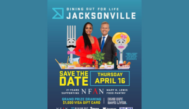 Action News Jax Tenikka Hughes & Trevor Gibbs named spokespeople for 21st annual Dining Out for Life – Action News Jax