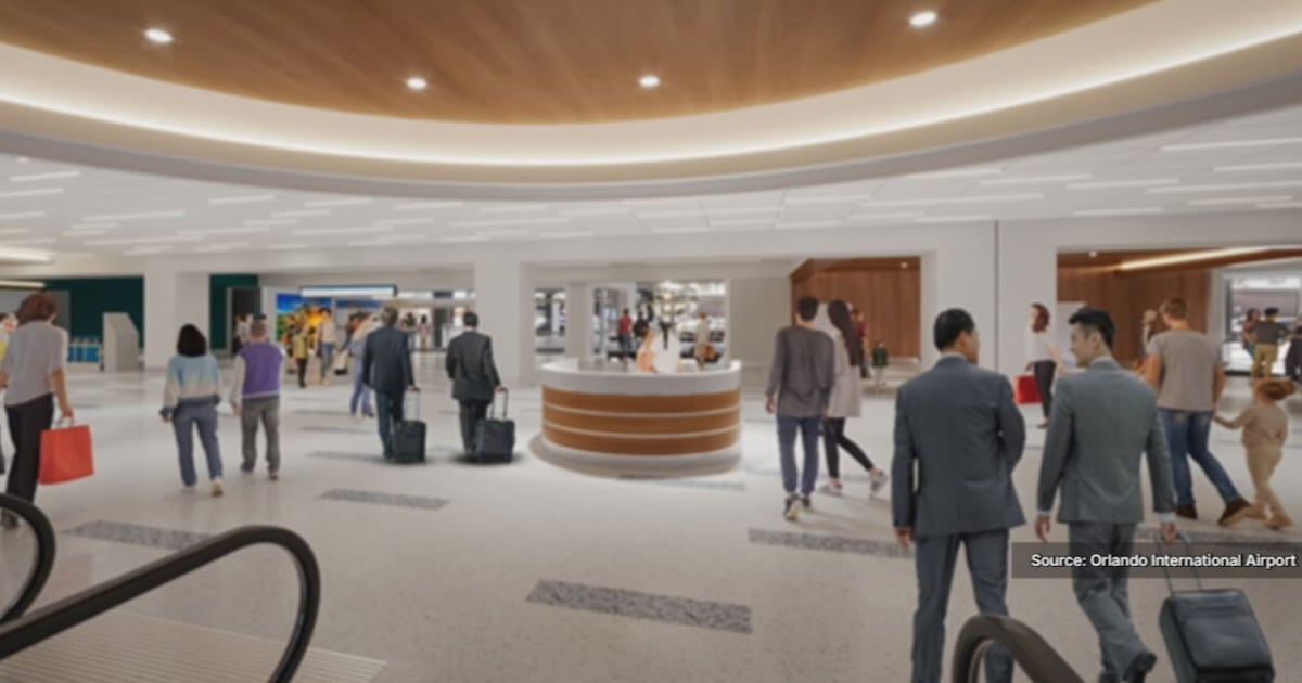 Orlando International Airport renovation: Terminals and parking expansion planned