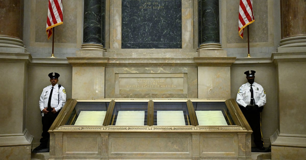 Major American historical documents will be on display across the US