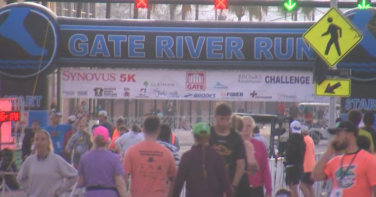 Nearly 20,000 runners take over Downtown Jacksonville for Gate River Run – Action News Jax