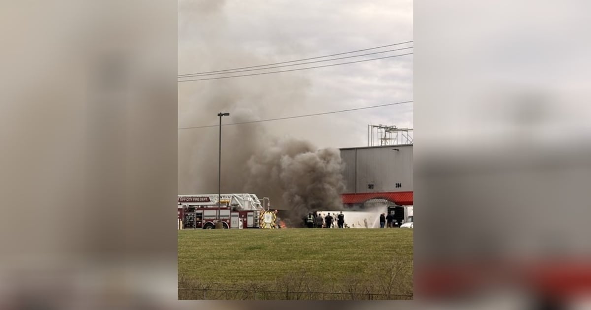 Semi catches fire at Meijer Distribution Center in Miami County – WHIO TV 7 and WHIO Radio