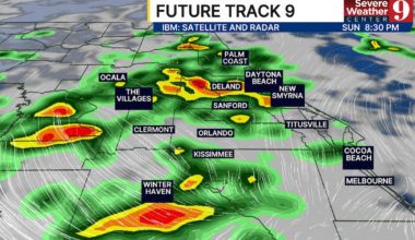Severe storms possible for Central Florida Sunday