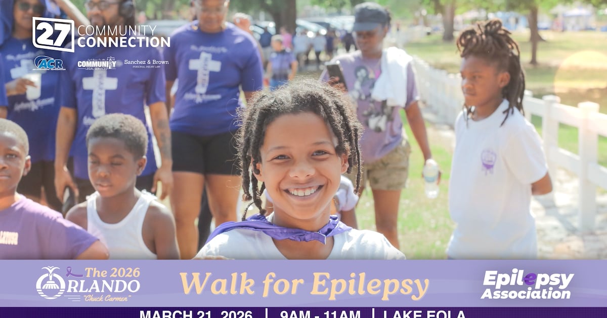 Chuck Carmen Orlando Walk for Epilepsy – WFTV