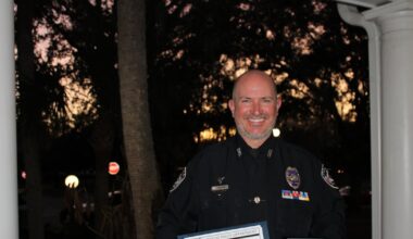 Oviedo Officer Matthew Brongel Recognized With Life Saving Award After Toddler Rescue