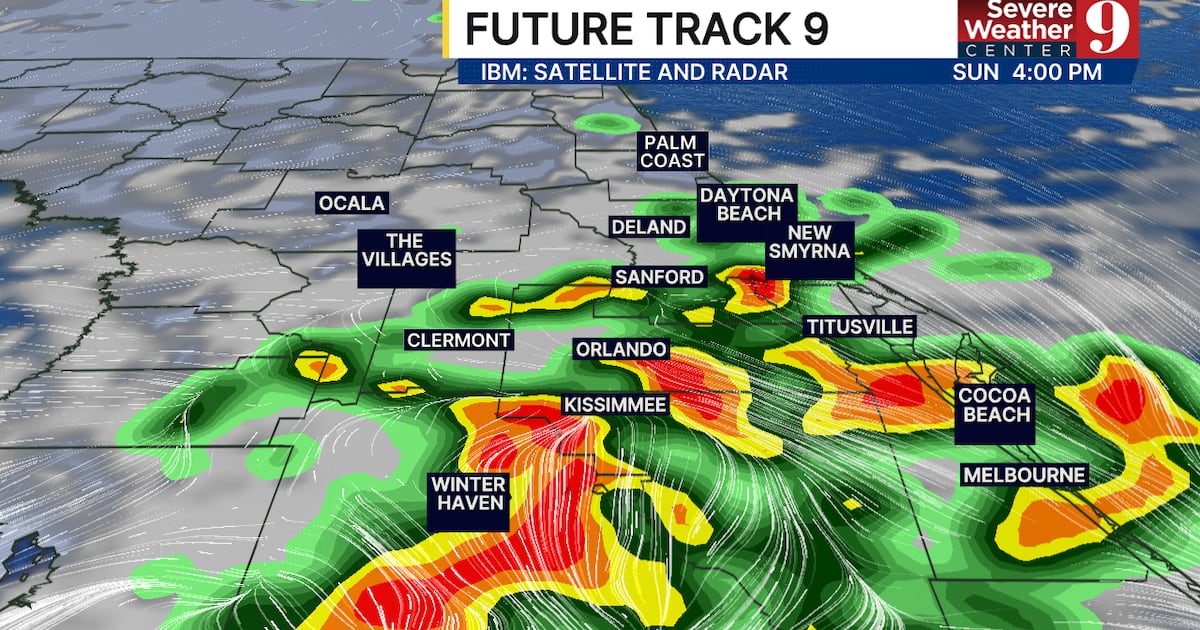Severe Storms Possible For Central Florida This Weekend