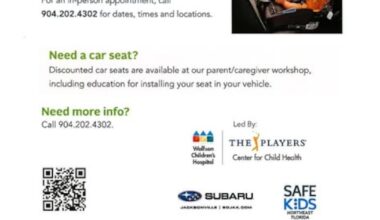 Safe Kids Northeast Florida hosting free car seat safety check event March 27 – Action News Jax
