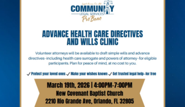 Volunteer Lawyers Provide Free End-of-Life Planning in Orlando