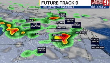 Central Florida warm weather persists with 80s and sunshine