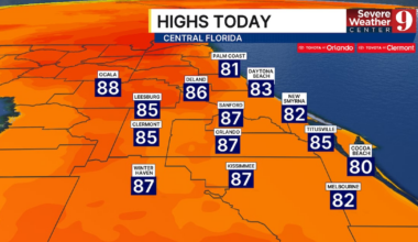 Central Florida forecast: Strong winds, rain this weekend