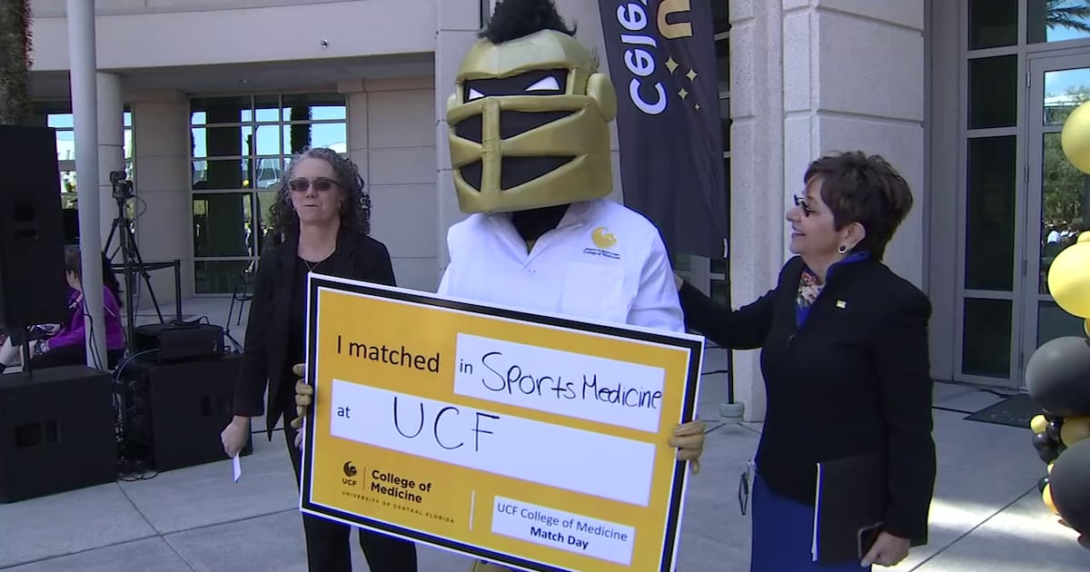 UCF College of Medicine celebrates Match Day success